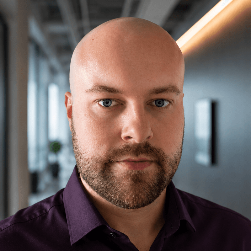 Business portrait of William Ossadnik